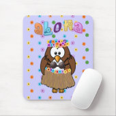 Tapis De Souris hibou wahine (Avec souris)