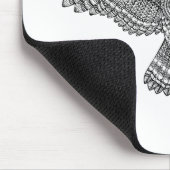 Tapis De Souris Hibou Zendoodle de vol (Coin)