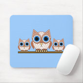 Tapis De Souris hiboux (Avec souris)
