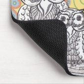 Tapis De Souris Hiboux 03 Mousepad (Coin)