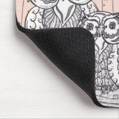 Tapis De Souris Hiboux 15 Mousepad (Coin)