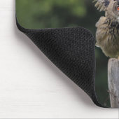 Tapis De Souris Hiboux de l'aigle (Bubo bubo) (Coin)