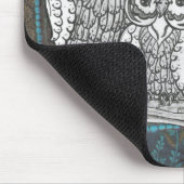 Tapis De Souris Hiboux de patchwork (Coin)
