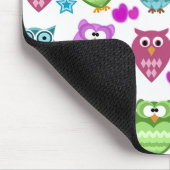 Tapis De Souris hiboux mignons (Coin)