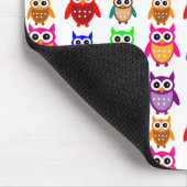 Tapis De Souris hiboux mignons (Coin)