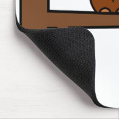 Tapis De Souris Hiboux originaux autour de la courbure (Coin)