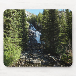 Tapis De Souris Hidden Falls in Grand Teton National Park