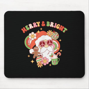 Tapis De Souris Hiérarchiser Santa Clause Joyeux Et Super Noire