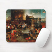 Tapis De Souris Hieronymus Bosch - Tentation De Saint Anthony (Avec souris)