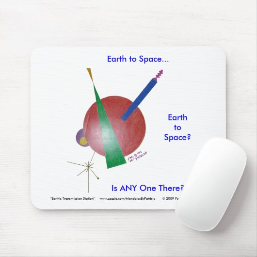 Tapis De Souris "High Tech Telephone to God" Mousepad (Avec souris)