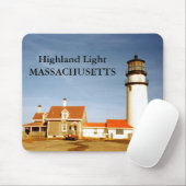 Tapis De Souris Highland Light, Massachusetts Mousepad (Avec souris)