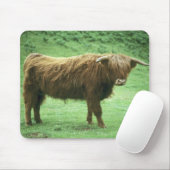 Tapis De Souris Highland Steer, Île de Mull, Intérieur (Avec souris)