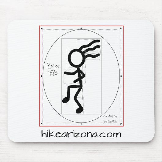 Tapis De Souris HikeArizona.COM - Depuis 1996 Mousepad (Devant)