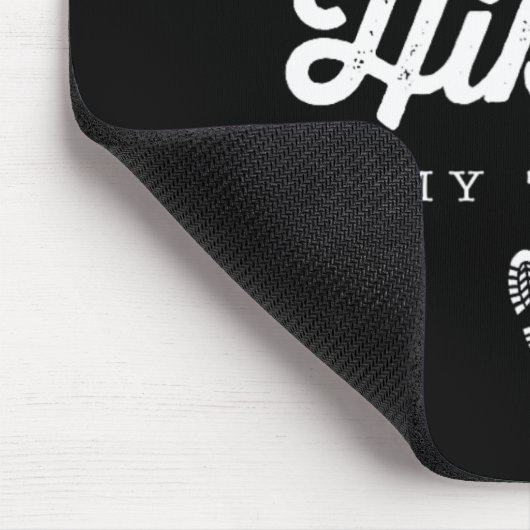 Tapis De Souris Hiking By Design Tee Company Uni-adults Hiking Is (Coin)