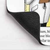 Tapis De Souris Hilarié Médicale Humour de souris (Coin)