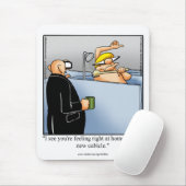 Tapis De Souris Hilarié Office Humor Mousepad Cadeau (Avec souris)