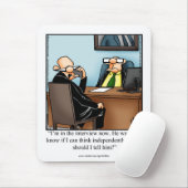 Tapis De Souris Hilarié Office Humor Mousepad Cadeau (Avec souris)