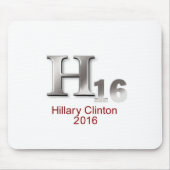 Tapis De Souris Hillary 2016 (Devant)