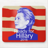 Tapis De Souris Hillary Clinton 2016 (Devant)