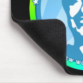 Tapis De Souris hillary clinton. arc-en-ciel. (Coin)