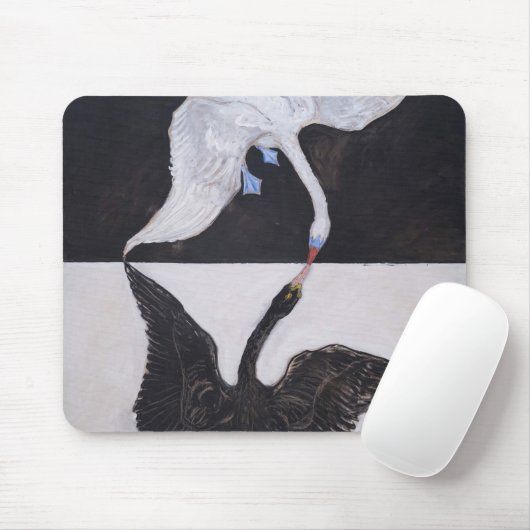 Tapis De Souris Hilma af Klint Groupe IX SUW Le Cygne (Avec souris)