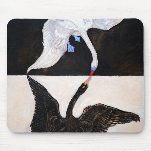 Tapis De Souris Hilma af Klint le cygne (Devant)
