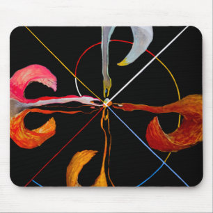 Tapis De Souris Hilma af Klint - Le Swan No 7