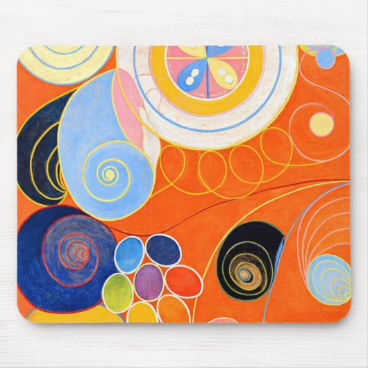Tapis De Souris Hilma af Klint numéro 3 (Devant)
