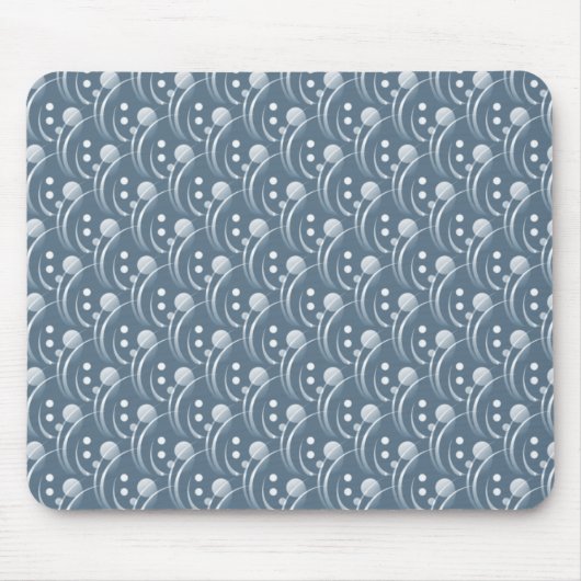 Tapis De Souris Hip bleu clair et Mousepad élégant (Devant)