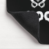 Tapis De Souris Hip Hip Hooray Funny Anatomy Pun Skeleton Bone (Coin)