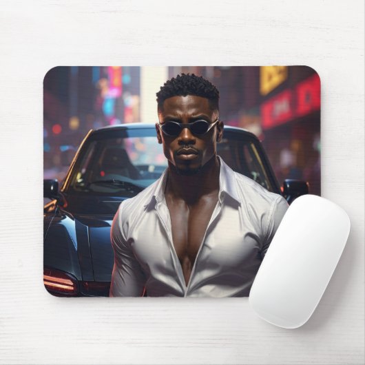 Tapis De Souris Hip Hop - American Rap Star - (Avec souris)