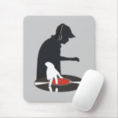 Tapis De Souris hip hop DJ Mousepad (Avec souris)
