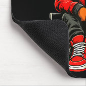 Tapis De Souris Hip Hop Teddy Bear Rap Music (Coin)