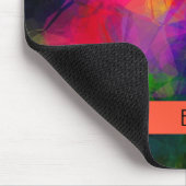 Tapis De Souris Hippie colorée rétro (Coin)