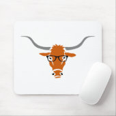Tapis De Souris Hippie Longhorn (Avec souris)