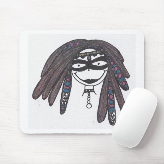 Tapis De Souris HippiPunkChick (Avec souris)