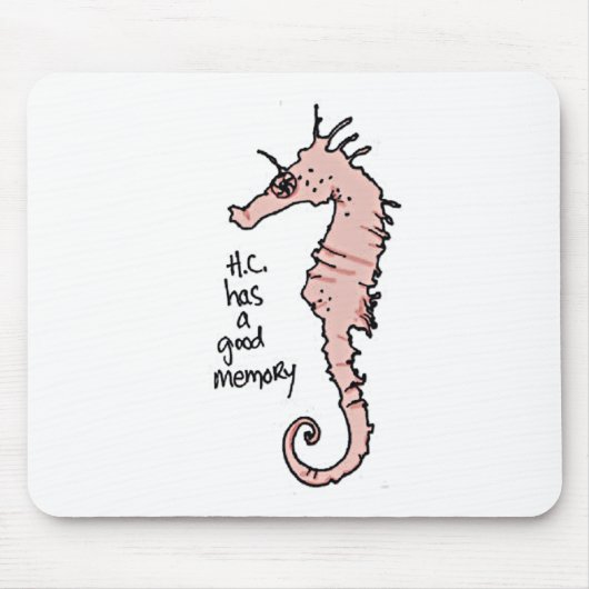 Tapis De Souris Hippocampus (Devant)