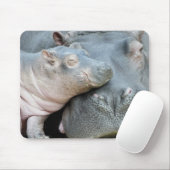 Tapis De Souris Hippopotame (Avec souris)