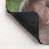 Tapis De Souris Hippopotame Mousepad (Coin)