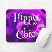 Tapis De Souris Hippy Chic Souris Pad violet (Avec souris)