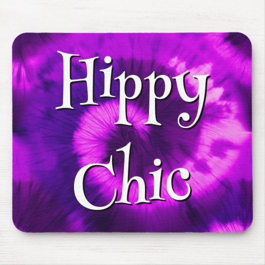 Tapis De Souris Hippy Chic Souris Pad violet (Devant)