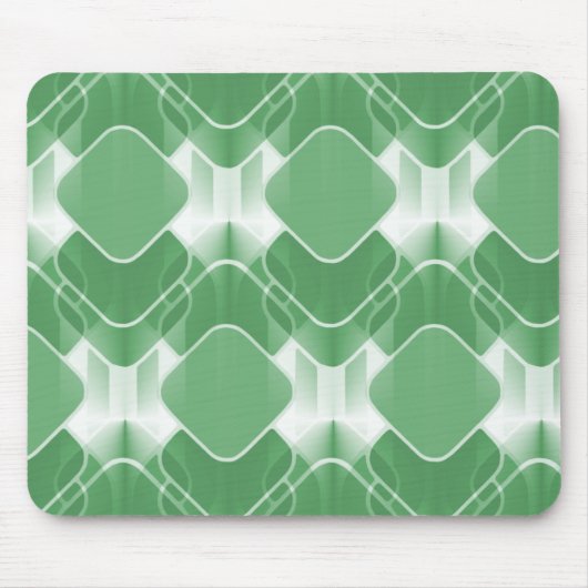 Tapis De Souris Hipster Mousepad rétro, vert (Devant)