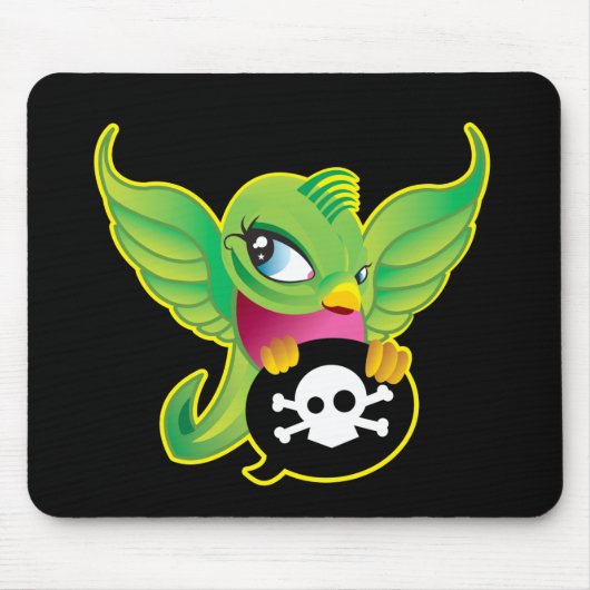 Tapis De Souris Hirondelle verte (Devant)