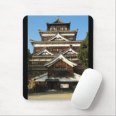Tapis De Souris Hiroshima Castle 広 島 城, Hiroshima, Japon (Avec souris)
