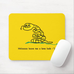 Tapis De Souris Hisssss Laissez-moi tranquille les gars Parodie de