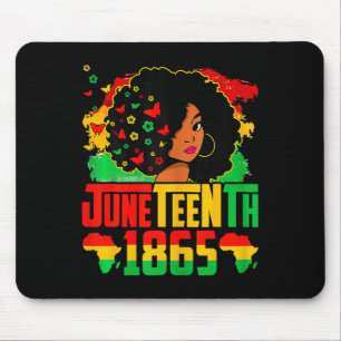 Tapis De Souris Histoire des Noirs Juneteenth est mon jour de l'in