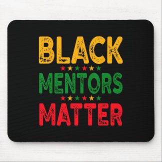 Tapis De Souris Histoire des Noirs Mois Mentors Problème Amérique 