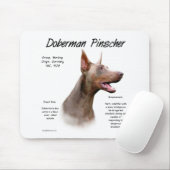 Tapis De Souris Histoire d'Isabella Doberman (Avec souris)