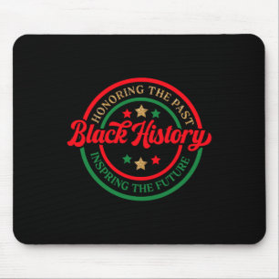 Tapis De Souris Histoire noire honorant le passé inspirant l'aveni