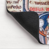 Tapis De Souris Historiated parafent "D" dépeignant un mariage (Coin)